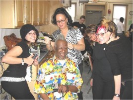 Day of haircuts Paul Mitchell